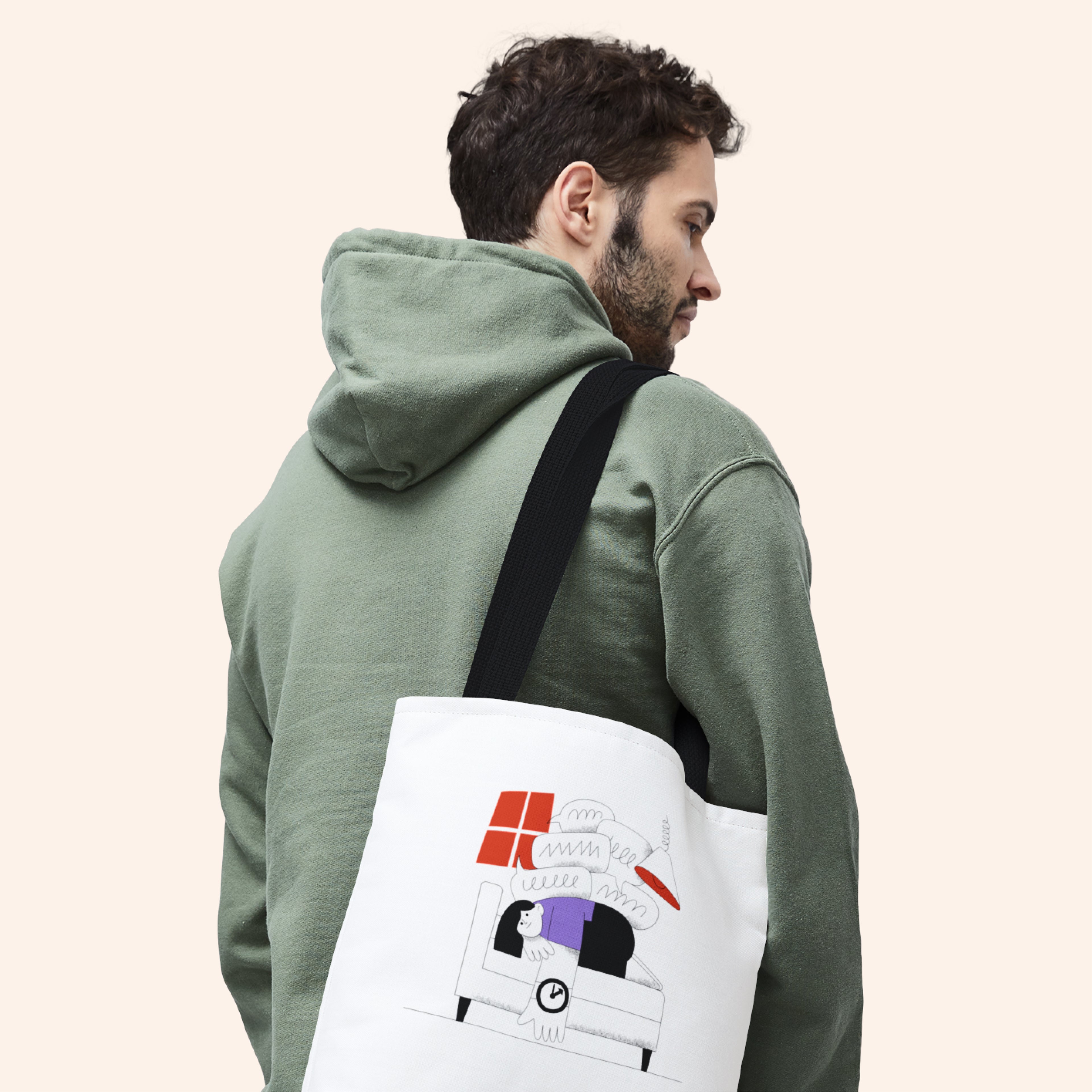 Messy Mind, Meaningful Life, Everyday Tote bag