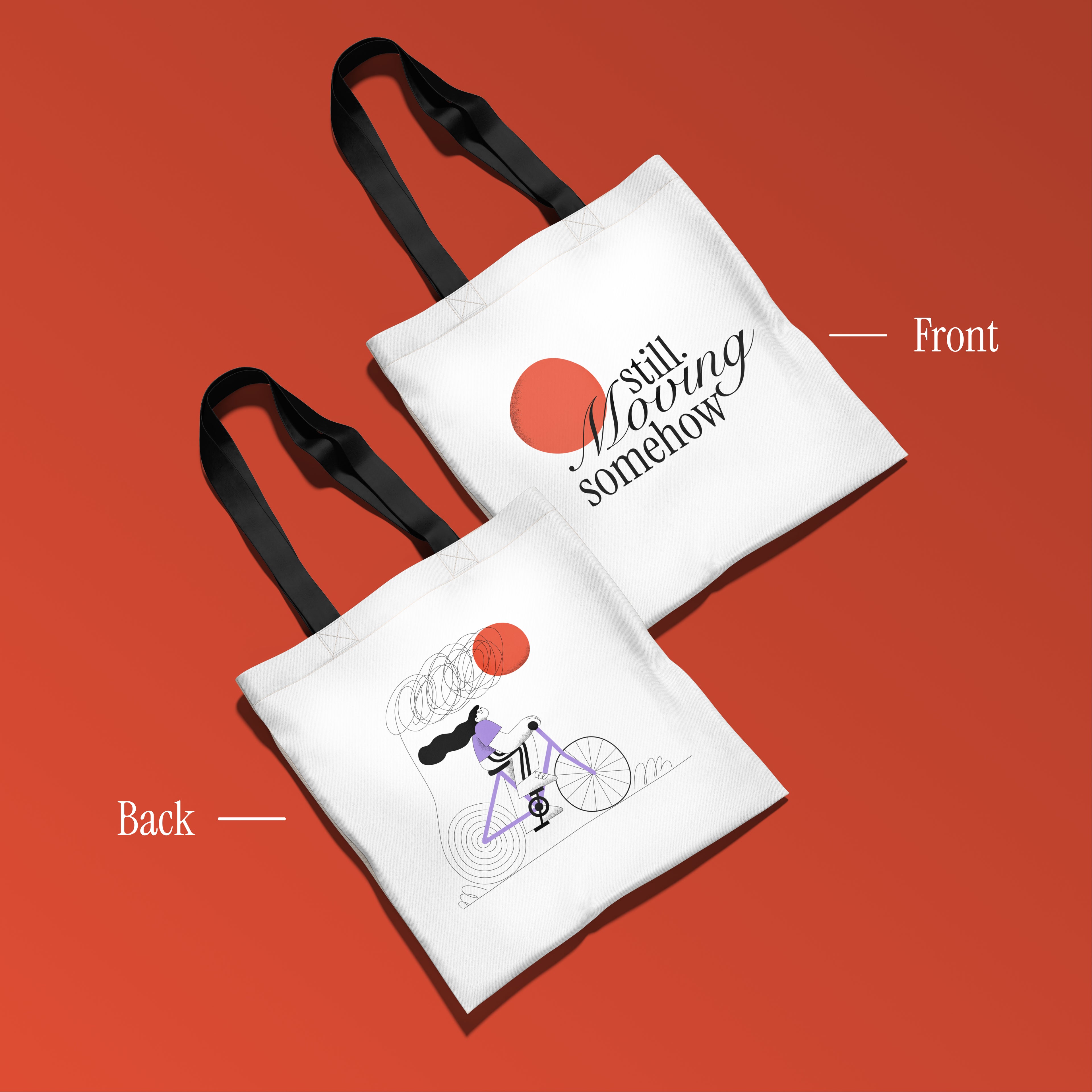 Still Moving Somehow, Everyday Tote bag